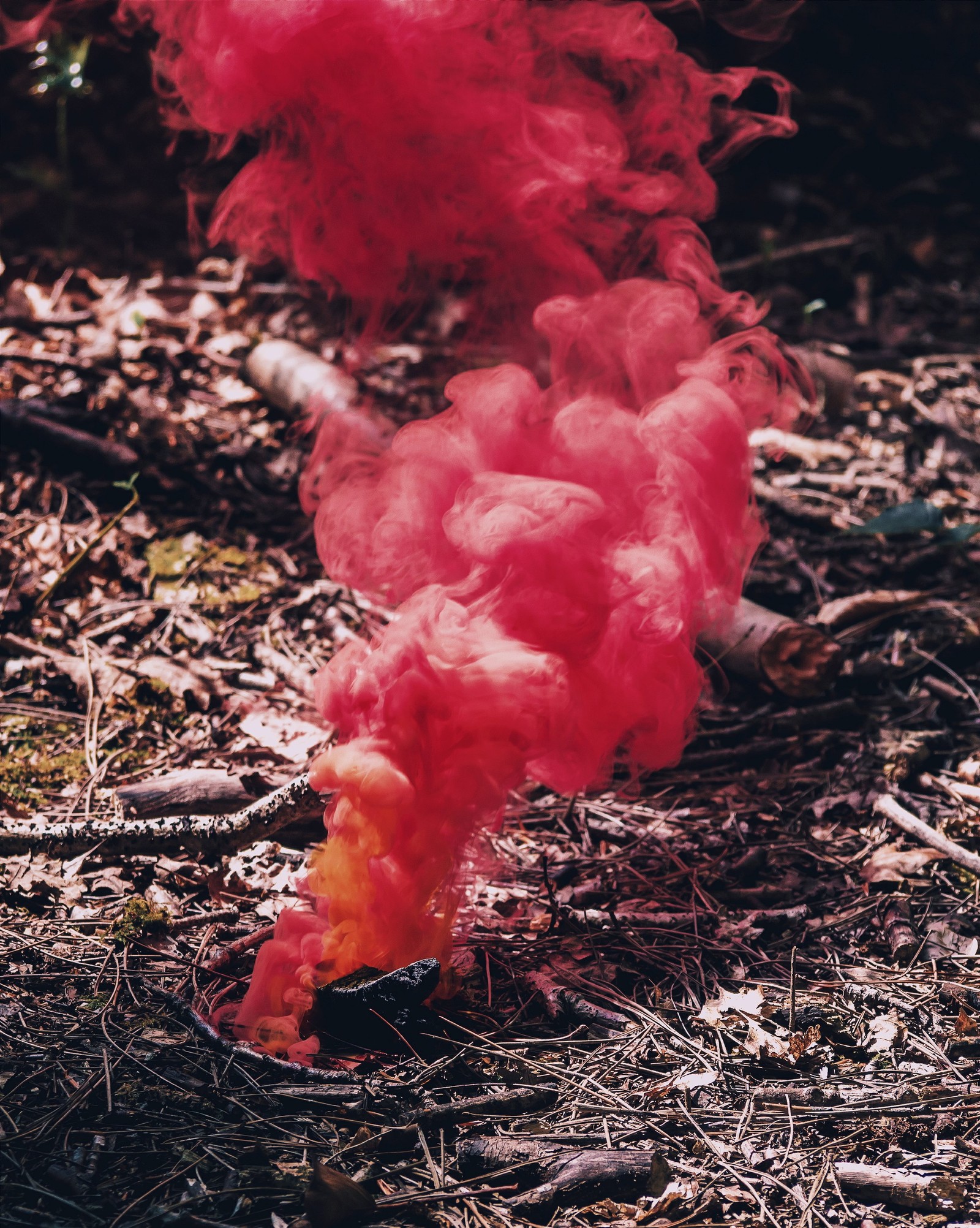 red, colored smoke, color, smoke, pink wallpaper