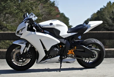 Sleek Honda CBR1000RR Motorcycle Showcasing Modern Design and Performance