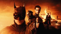 the batman, dc comics, paul dano, colin farrell, robert pattinson wallpaper