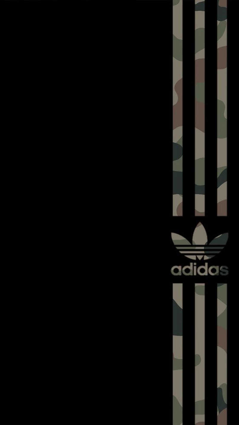 Обои adidas (чёрный, камуфляж, крутой, дрейк, drake)