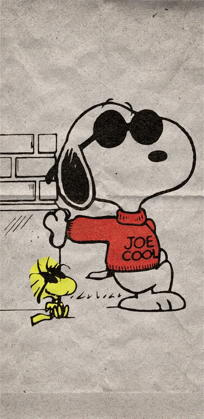 cartoon, charlie brown, joe cool, fête, cacahuètes