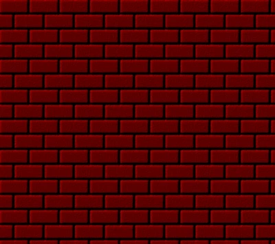 Abstract Red Brick Wall Design