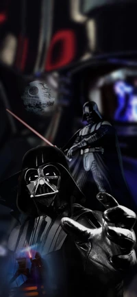 darth vader, yoda, plakat, filmplakat, sith