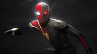 Spider-Man in Black and Gold Suit - No Way Home (2021)