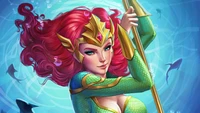 mera, dc comics, superhero, girls, comics wallpaper