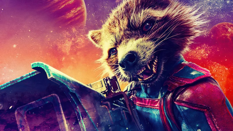 Рокет енот из стражей галактики (rocket raccoon, стражи галактики том 3, guardians of the galaxy vol 3, фильм, marvel)