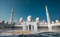 grande mesquita, grande mesquita bur dubai, dubai, arquitetura antiga, emirados árabes unidos