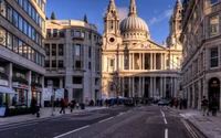 st pauls cathedral, cathedral, landmark, city, building wallpaper