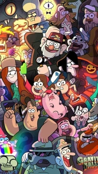 Gravity Falls: Um Encontro Colorido de Lendas