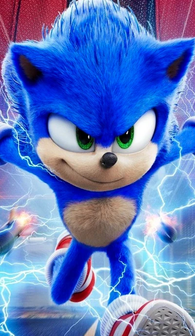 filmes, sonic, super rápido