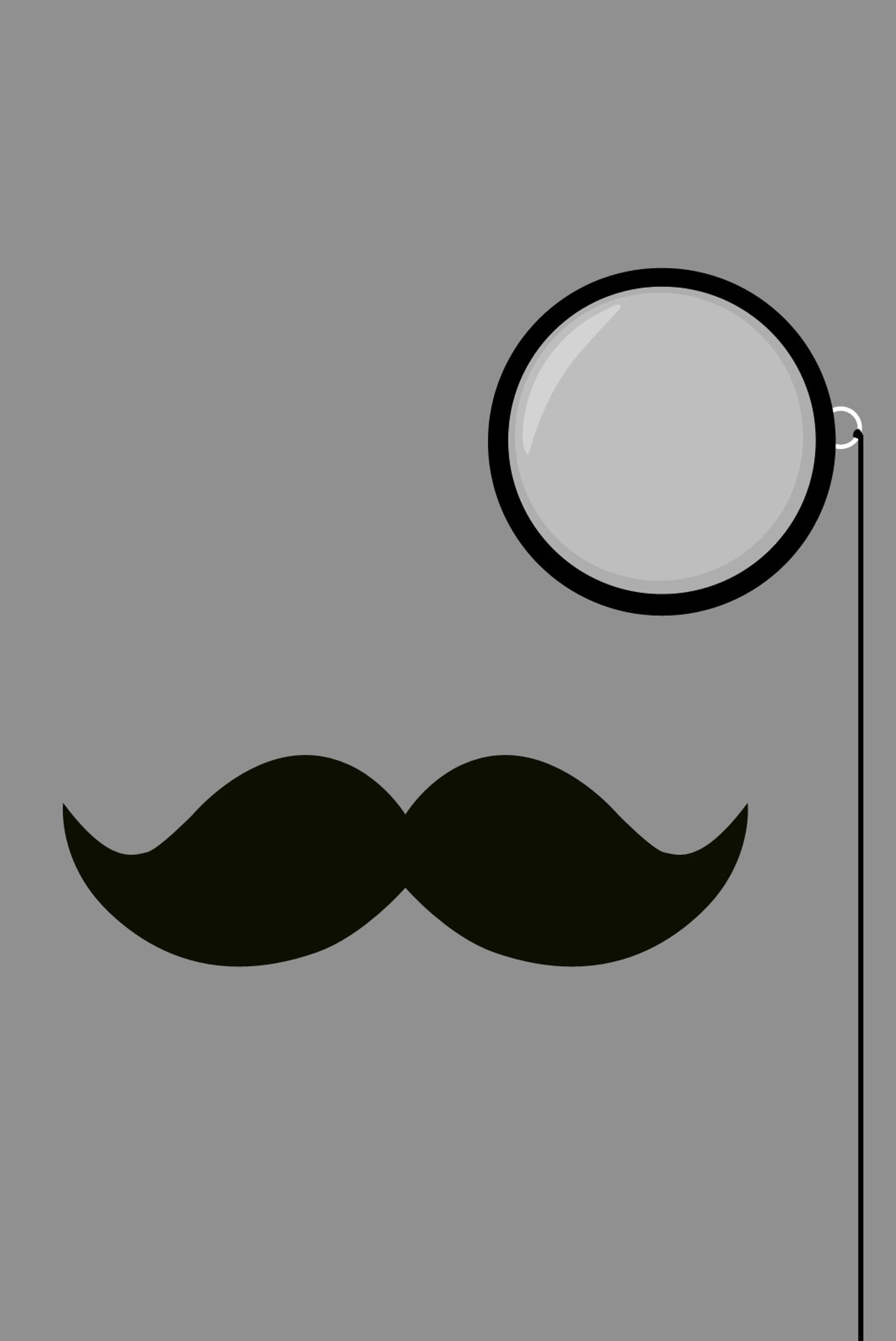 Descargar fondo de pantalla bigote, señor