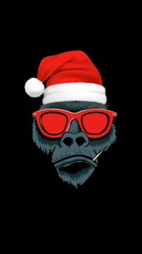 animal, animals, cool, glasses, monkey