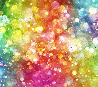 abstrait, bokeh, couleur, paillettes