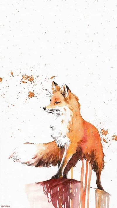 renard, animal, sauvage