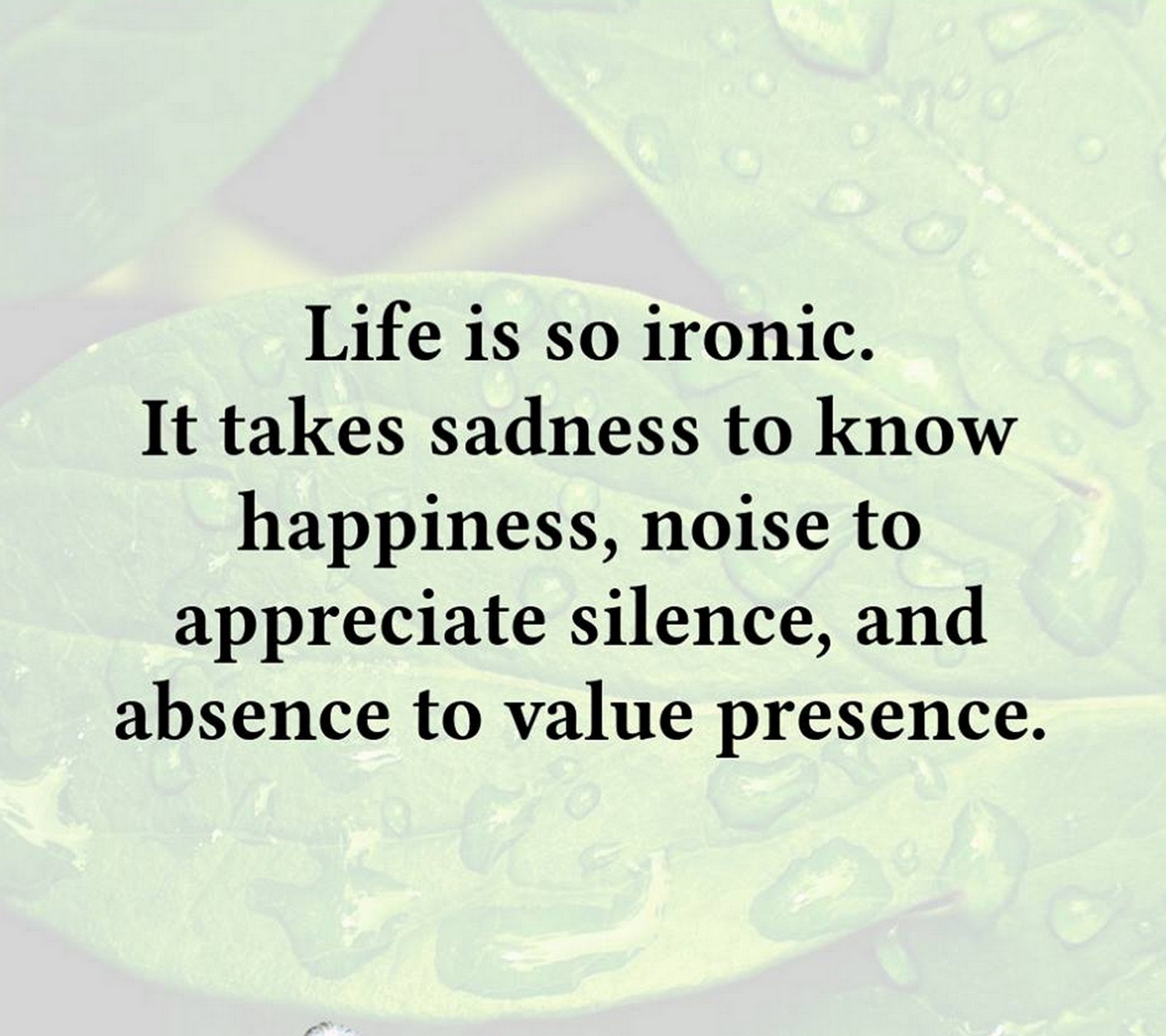 absence, happiness, ironic, life, noise Download Wallpaper