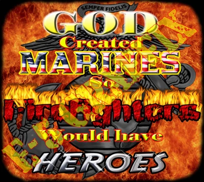 bombero, dios, héroes, marines, usmc