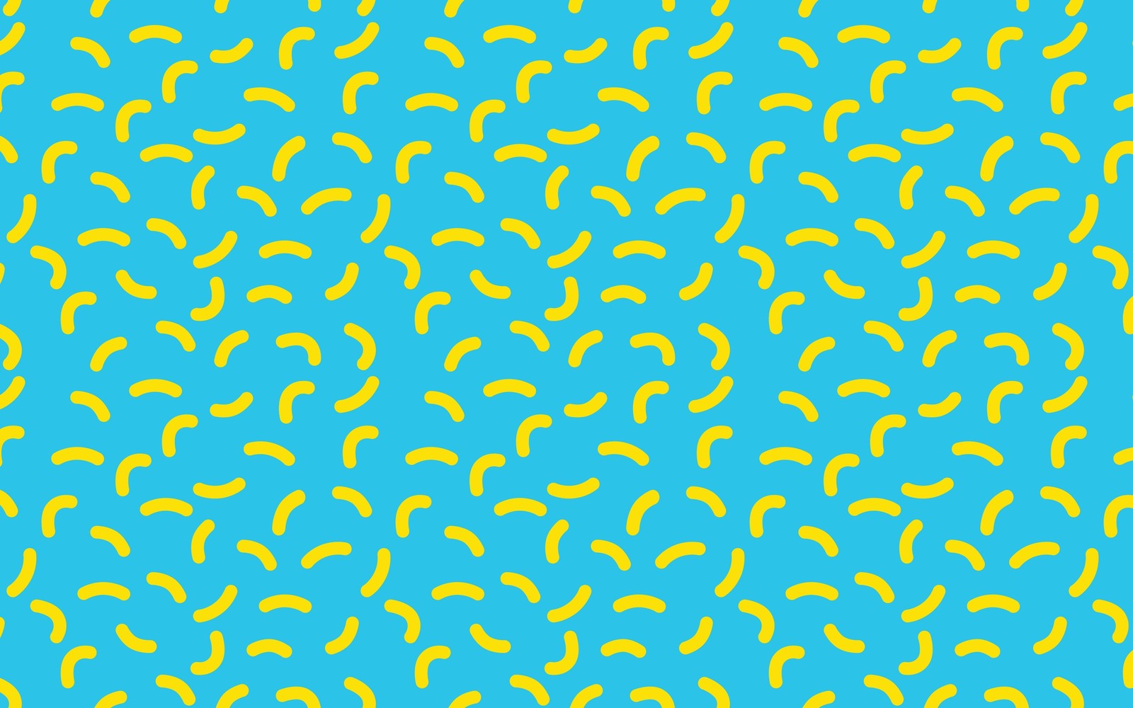 A blue and yellow pattern with yellow arrows (pattern, abstract art, yellow, blue, design)