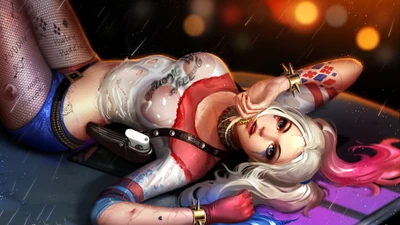 harley quinn, комиксы, dc comics