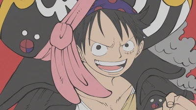 Monkey D. Luffy de One Piece Rouge : L'Incontournable de l'Aventure et de la Détermination