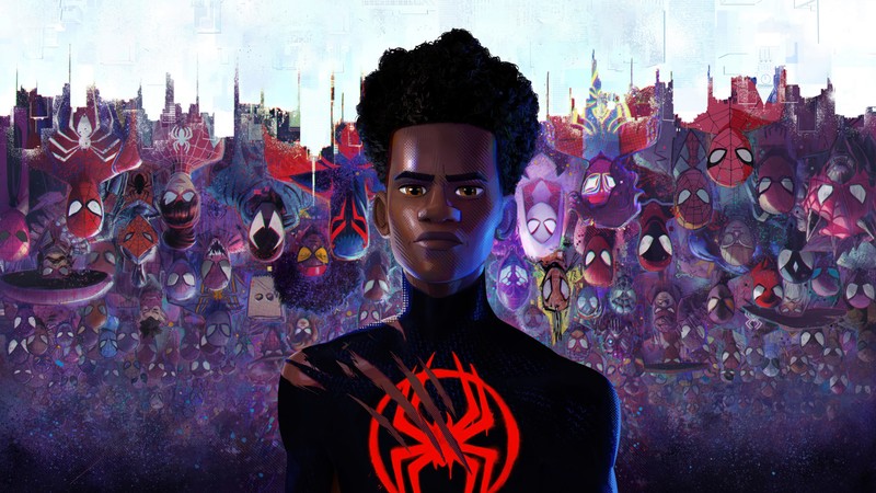 Человек-паук: в паутине многомирья (майлз моралес, miles morales, spider man, человек паук через вселенные, spider man across the spider verse)