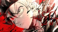 La expresión decidida de Asta en Black Clover