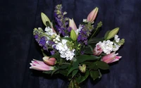 bouquet de fleurs, dessin floral, chrysanthème, plante à fleurs, arrangement floral