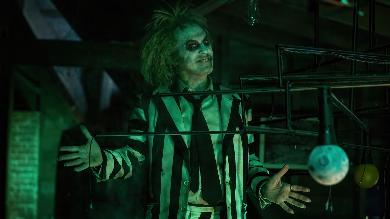 Baixar papel de parede beetlejuice beetlejuice, filme, 2024, michael keaton