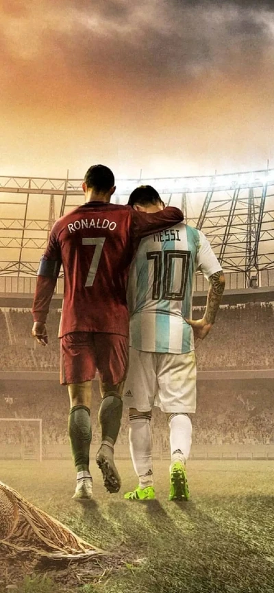 messi, ronaldo, football