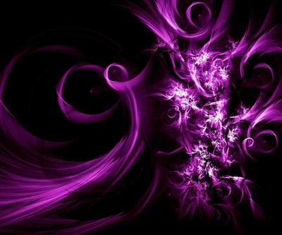 abstract, purple