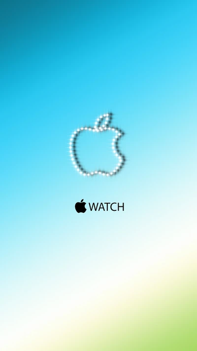 manzana, logotipo, reloj