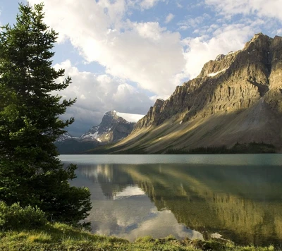 lake, mountain, mountains, nature, nice