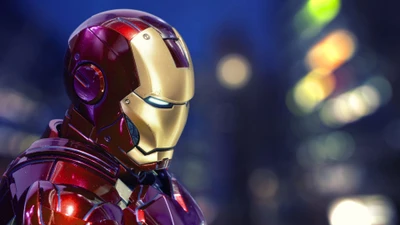 Iron Man : Super-héros emblématique de Marvel en CGI époustouflante