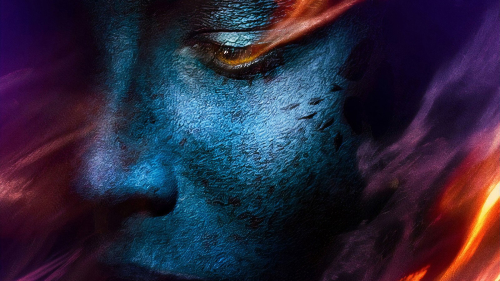 Скачать обои мистик, mystique, тёмная феникс, люди икс темный феникс, x men dark phoenix