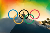 olympische spiele, morgen, grafikdesign, sonnenlicht, graphiken