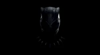 Black Panther: Iconic Silhouette Against a Dark Background