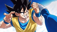 Son Goku in Aktion aus Dragon Ball Daima