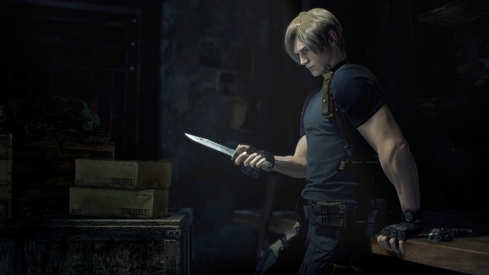 Скачать обои леон с кеннеди, leon s kennedy, обитель зла 4, resident evil 4, ремейк