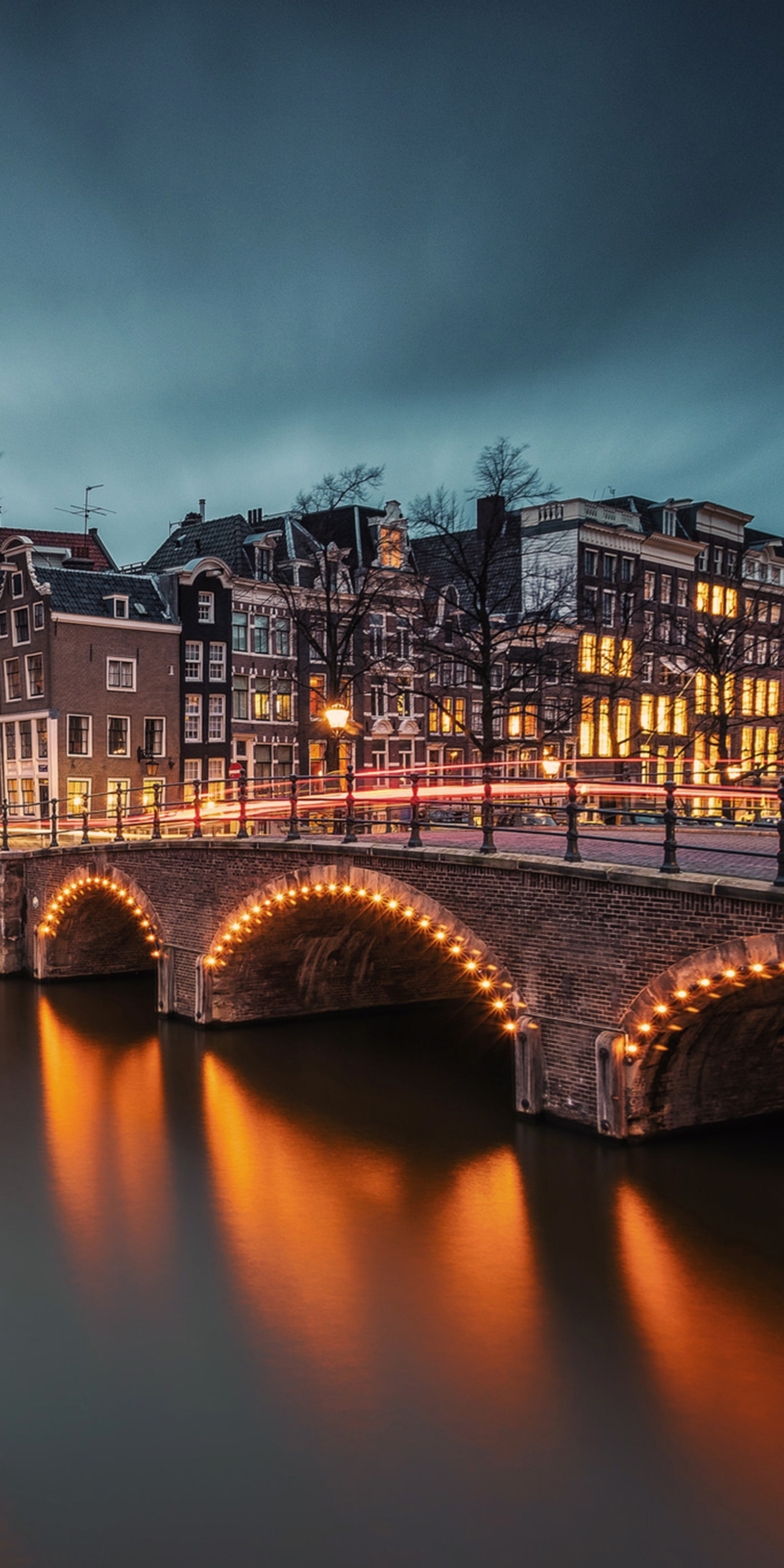 amsterdam, bridge, city, town Download Wallpaper