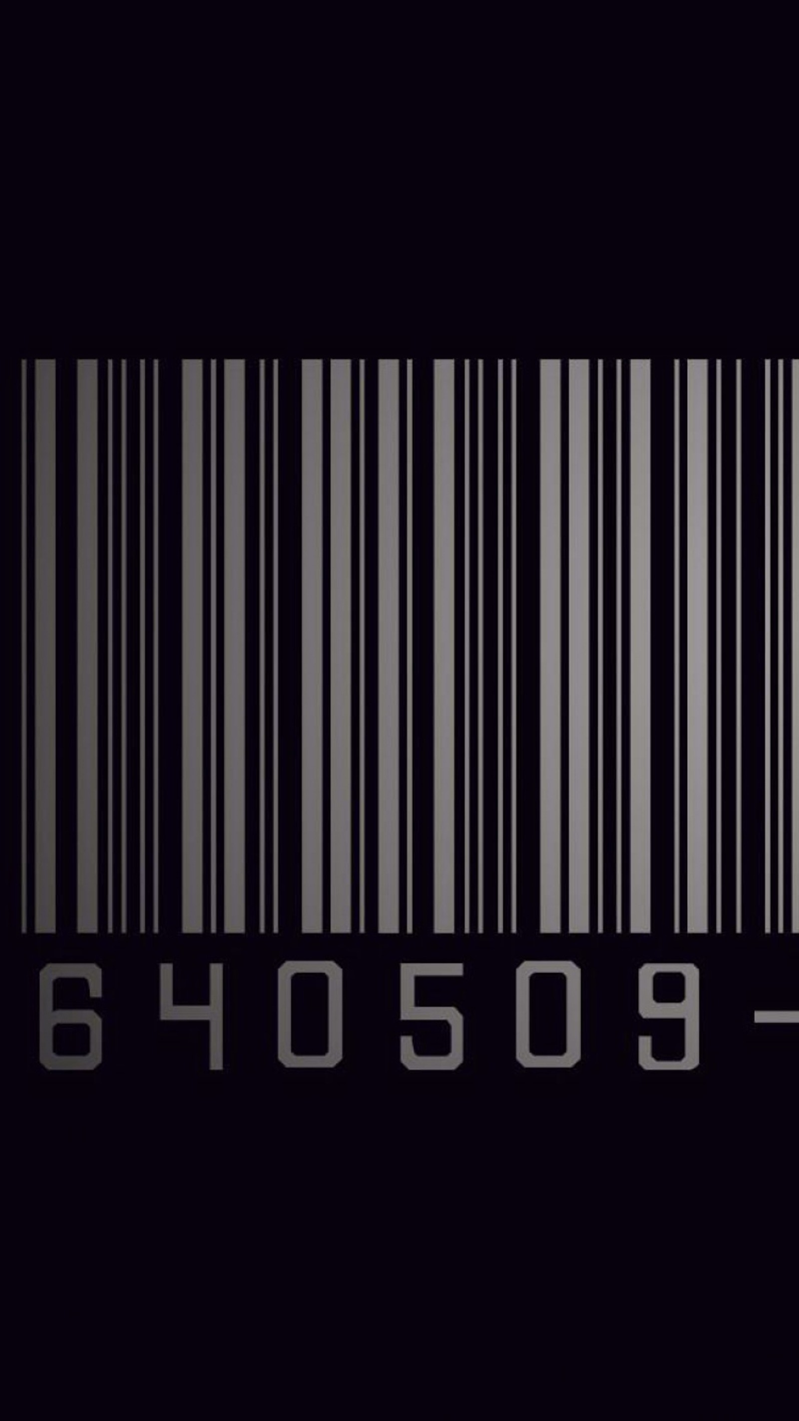 A close up of a barcode with the number six on it (absolution, game, hitman)