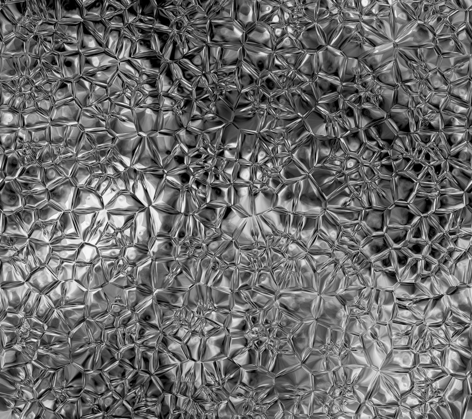 A close up of a black and white photo of a glass window (abstract, glass, texture)