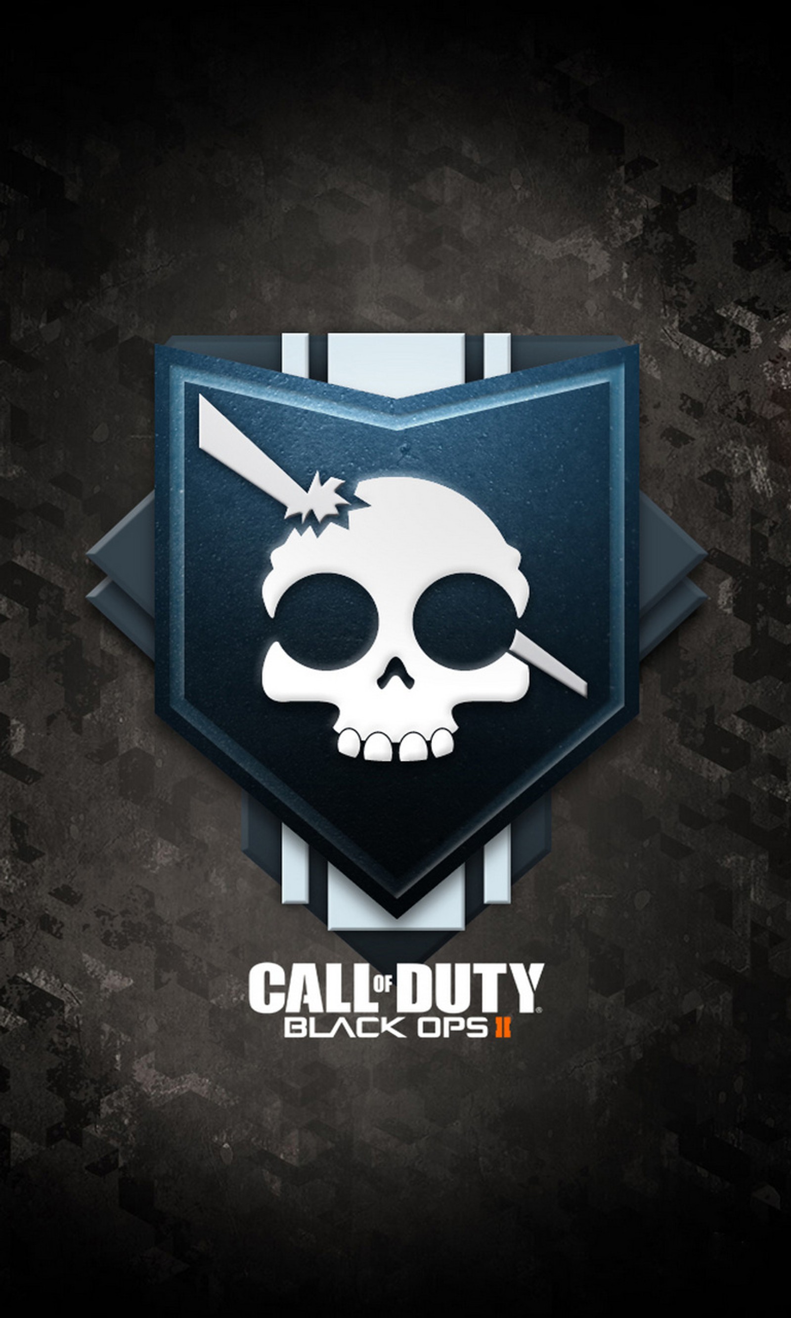 Un primer plano de un logo con una calavera y un bate de béisbol (arte, operaciones encubiertas, black ops, call of duty, juego)