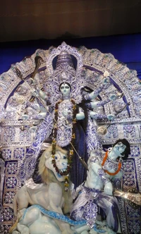 durga puja, calcutá, shobhabazar