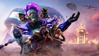 Batailles épiques dans PUBG Mobile : Skins du Royale Pass Saison 14