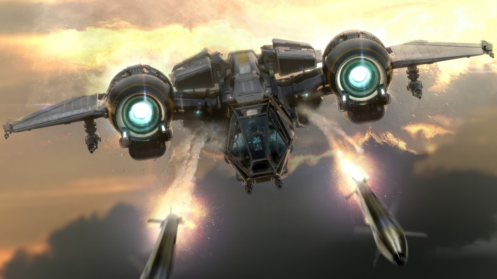 star citizen, video game, fighter ship, spacecraft, spaceship wallpaper