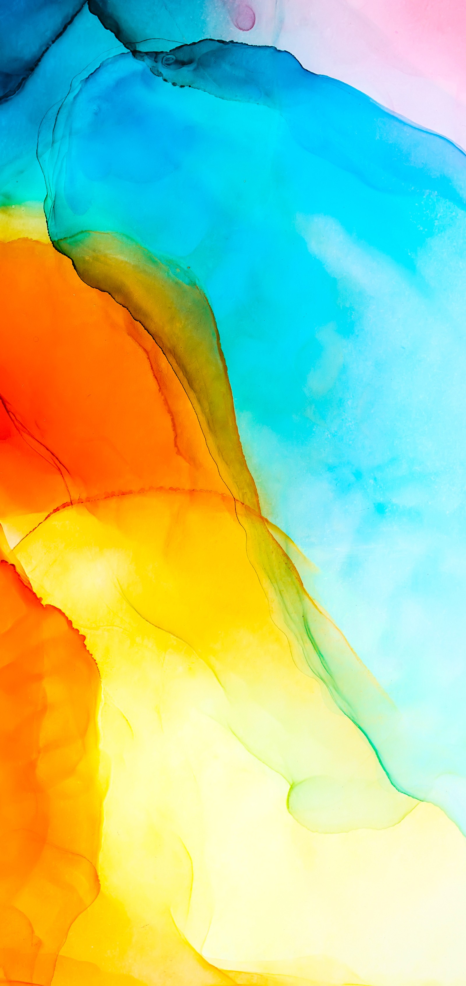 watercolor painting, painting, azure, petal, paint Download Wallpaper