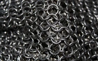 métal, motif, chaîne, monochrome, maille