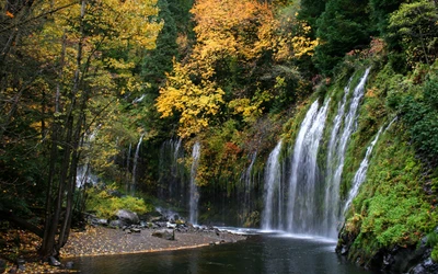 cachoeira, corpo de água, natureza, água, curso dágua