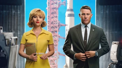 Voler vers la Lune : Un voyage avec Channing Tatum et Scarlett Johansson