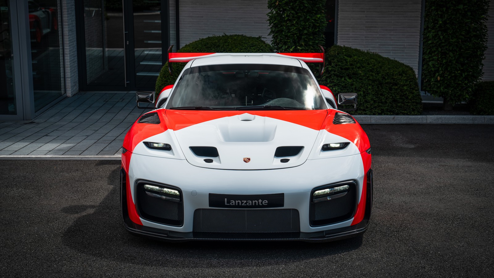 Скачать обои lanzante porsche 935, 2024, 5k, 8k, машины