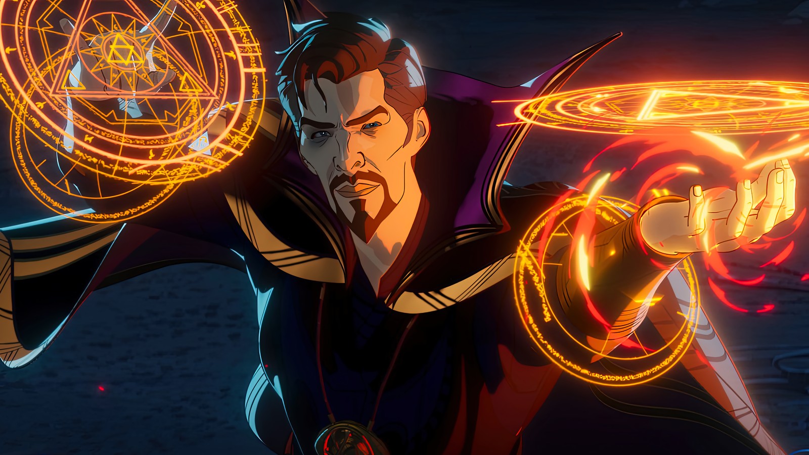 Descargar fondo de pantalla doctor strange, qué pasaría si, marvel, disney, series de televisión